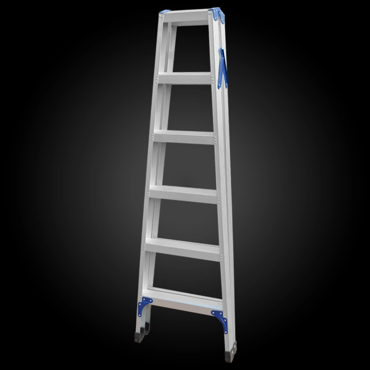 Foldable Ladder Price Double-Sided Folding A Shape Aluminium Ladder