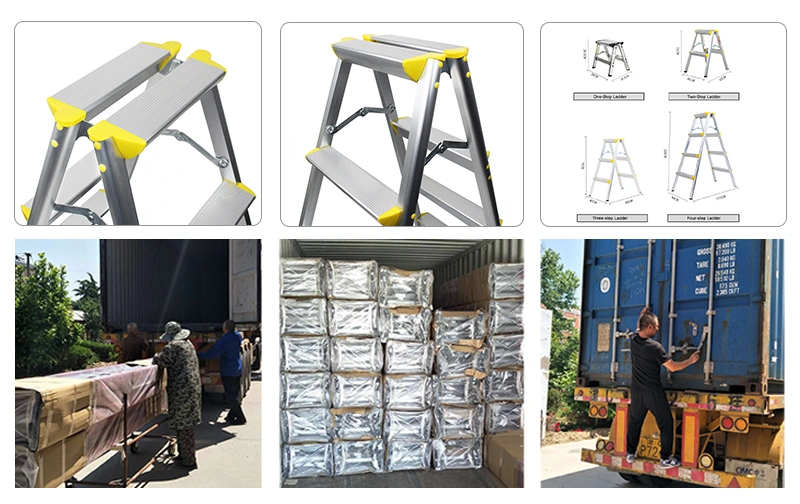 Foldaway Aluminum Extension Ladder Household Step Manufacturers Multi Purpose Ladder Telescopic Ladder