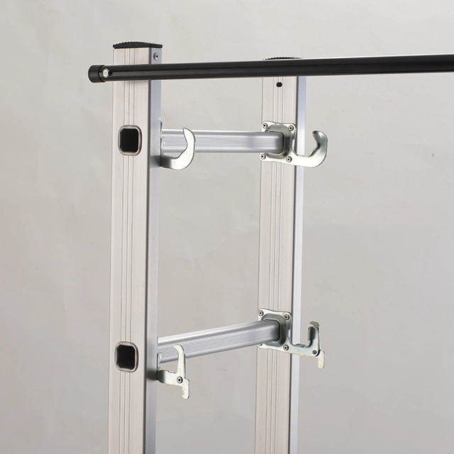 2X6 Step Aluminum Multi-Function Scaffold Platform Ladder with EN 131