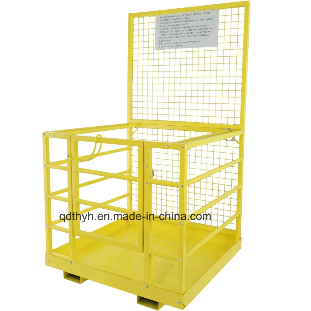 Easy Install China Brand Safety Forklift Safety Cage/Working Platform