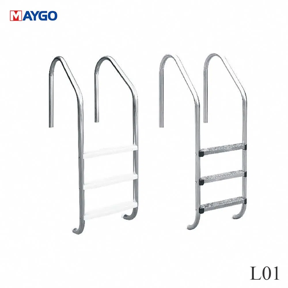 Factory Direct Supply L01 Stainless Steel 2/3/4/5 Steps Swimming Pool Ladder